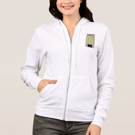 Hospital Building Emergency Entrance Hoodie (Voorkant)