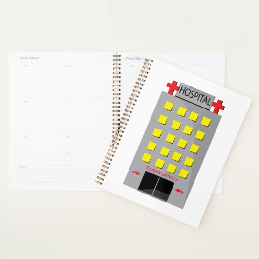 Hospital Building Emergency Entrance Planner (Display)
