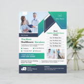 Hospital Clinic Service Flyer (Staand voorkant)