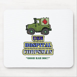 Hospital Corpsman Mousepad Muismat