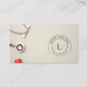 Hospital Staff Doctor Nursing Visitekaartje (Voorkant)