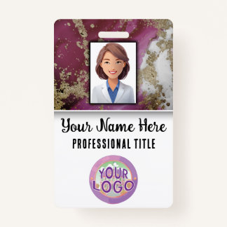 Hospital Staff Name Title Logo Nurse Doctors  Badge