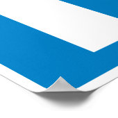 Hospital Zone Highway Sign Poster (Hoek)