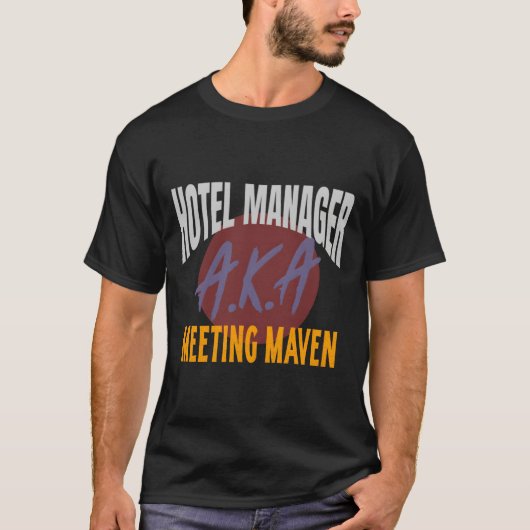 Hospitality Hotel Ager Aka Meeting Maven T-shirt (Voorkant)