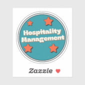 Hospitality Management Sticker (Vel)