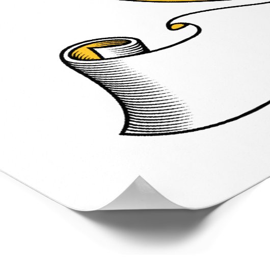 Hoss Family Crest Poster (Hoek)