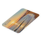 Hossegor Frankrijk Sunset strand Magneet (Linkerzijde)