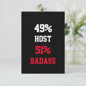 Host een Card die opvalt Kaart (Staand voorkant)