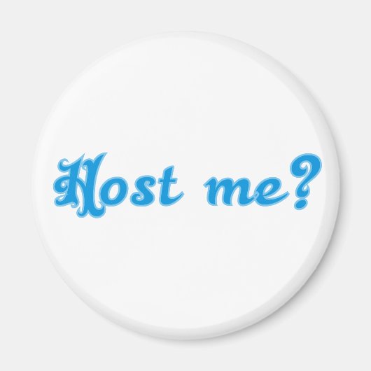 host me bayerisch Spruch bayrisch Bayern Magneet (Voorkant)