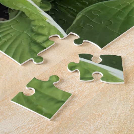 Hosta Bladeren Legpuzzel (Zijkant)