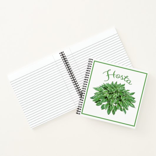 Hosta Design Square Spiral notebook Notitieboek (Binnen)