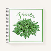 Hosta Design Square Spiral notebook Notitieboek (Voorkant)