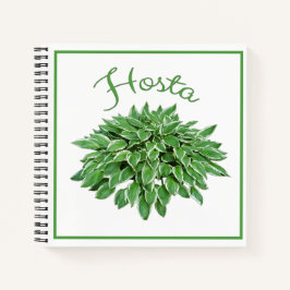 Hosta Design Square Spiral notebook Notitieboek