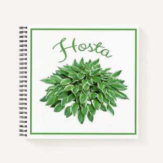Hosta Design Square Spiral notebook Notitieboek