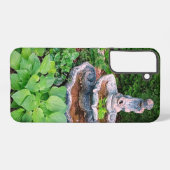 Hosta garden statue  samsung galaxy hoesje (Achterkant horizontaal)