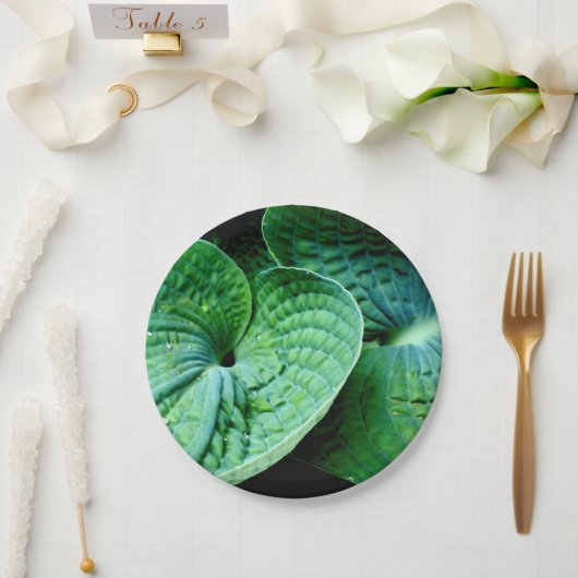 Hosta Hart Papieren Bordje (Huwelijk)