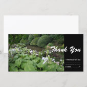 Hosta in een Zen Garden 2 Hartelijk dank Bedankkaart (Voorkant / Achterkant)