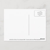 Hosta in een Zen Garden 3 Briefkaart (Achterkant)