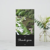 Hosta in een Zen Garden Bedankt voor je fotokaart