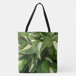 Hosta Leaves Tote Bag