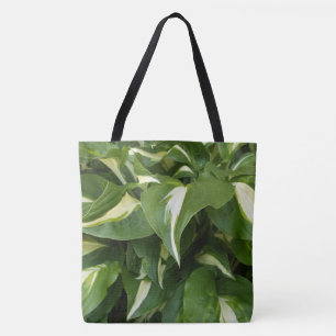 Hosta Leaves Tote Bag