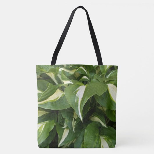 Hosta Leaves Tote Bag (Voorkant)