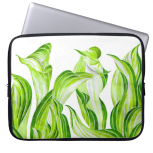 'Hosta met de Mosta' op 15-inch laptophoes Laptop Sleeve