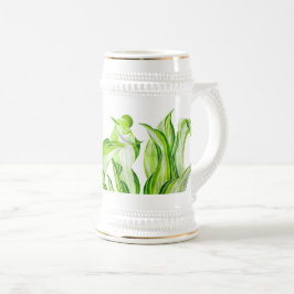'Hosta met de Mosta' op een Stein Bierpul