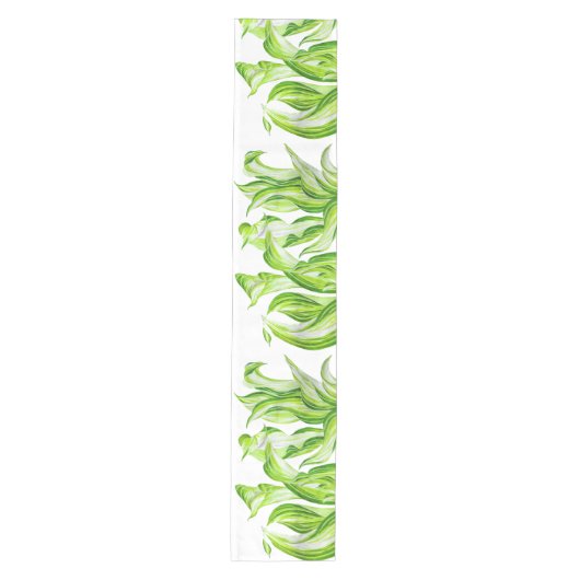 'Hosta met de Mosta' op een Table Runner Medium Tafelloper (Voorkant)