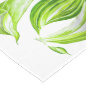 'Hosta met de Mosta' op een Table Runner Medium Tafelloper (Hoek)