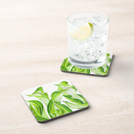 'Hosta met de Mosta' op Onderzetters Set