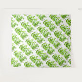 Hosta met de Mosta op Tapestry Wandkleed (Voorkant (horizontaal))