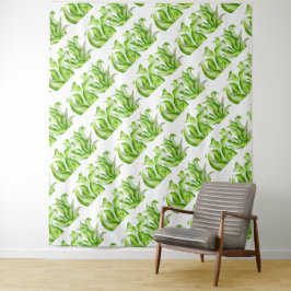 Hosta met de Mosta op Tapestry Wandkleed