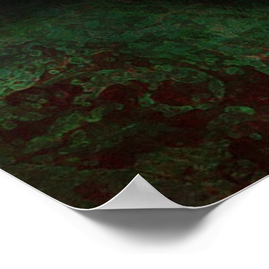 Hosta mit Regentropfen Poster (Hoek)