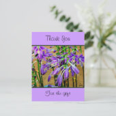 Hosta Paars Briefkaart (Staand voorkant)