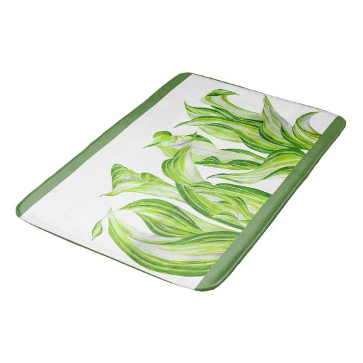'Hosta with the Mosta' op een badmat (Gekanteld)
