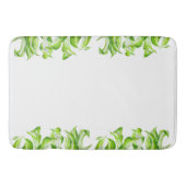 'Hosta with the Mosta' op een badmat (Voorkant)