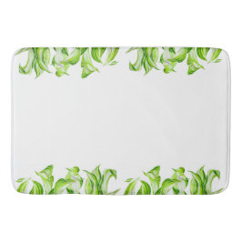 'Hosta with the Mosta' op een badmat