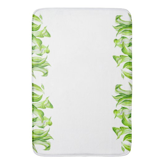 'Hosta with the Mosta' op een badmat (Voorkant Verticaal)