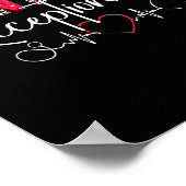 Hostal Receptionist Office Valentine Nursing Tee W Poster (Hoek)