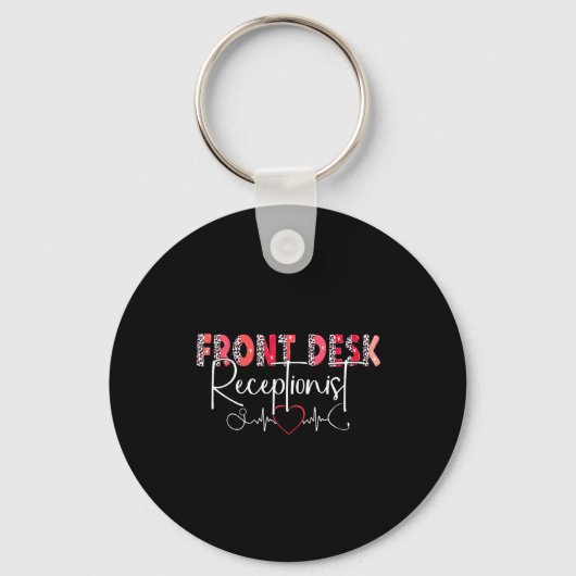 Hostal Receptionist Office Valentine Nursing Tee W Sleutelhanger (Voorkant)