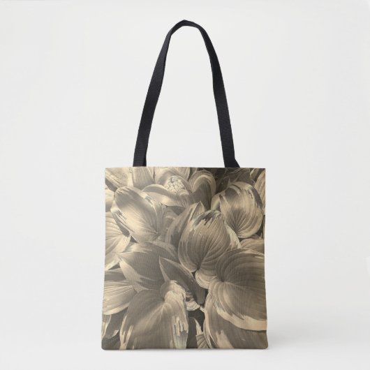 "Hostas" Canvas tas (Voorkant)