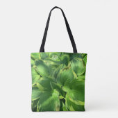 "Hostas" Canvas tas (Achterkant)