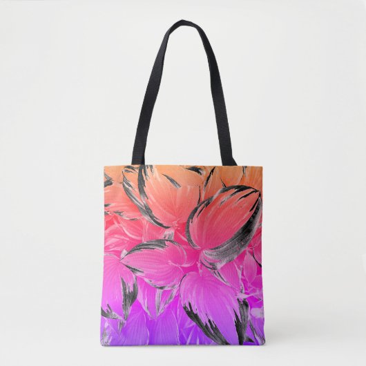 "Hostas" Canvas tas (Voorkant)