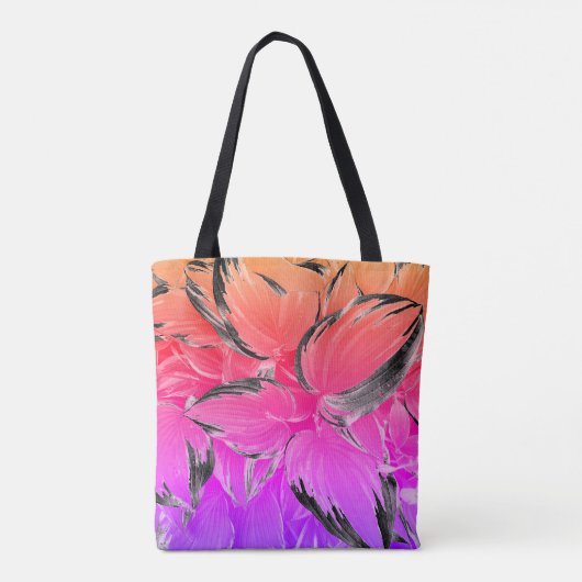 "Hostas" Canvas tas (Achterkant)