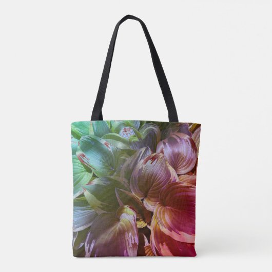 "Hostas" Canvas tas (Achterkant)