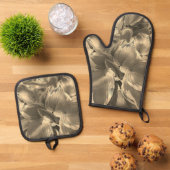 "Hostas" Ovenwant & Pannenlap Set (Top down)