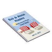 Hostboek met leerstoel Retirement Party Notitieboek (Rechterzijde)