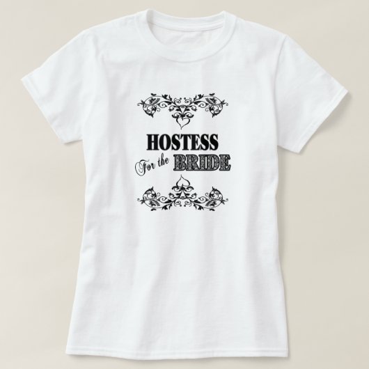 HOSTENS VOOR DE BRIDE - BRIDAL T - SHIRTEN T-SHIRT (Design voorkant)