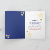 Hostess Bedankt, je bent een vrouw van de Wonders  Bedankkaart (Binnen)